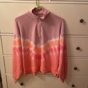 The loft quarter zip hoodie